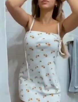Mariam Olivera!!! Nude shower on bathroom so hot