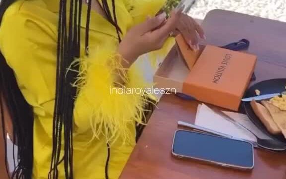 India Royale – India opening bday gifts…