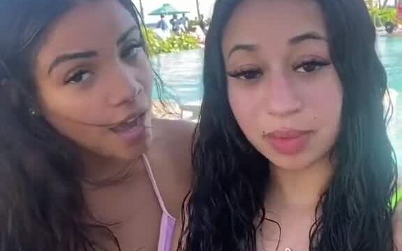 Jaden newman in the pool…