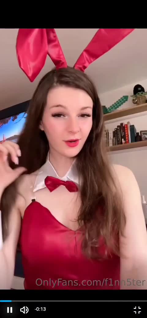 F1nn5ter – Sexy bunny in bedroom