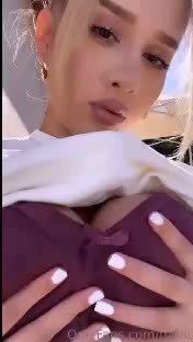 Lauri Garcia nude big tits outside!!!