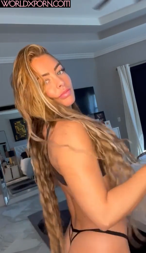 Mandy rose in black lingerie!!! So hot