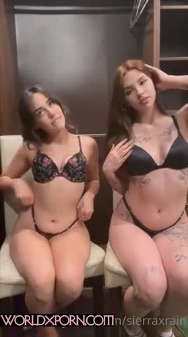 Sierraxrain w/ Nataliexking!!! New lesbian sex tape