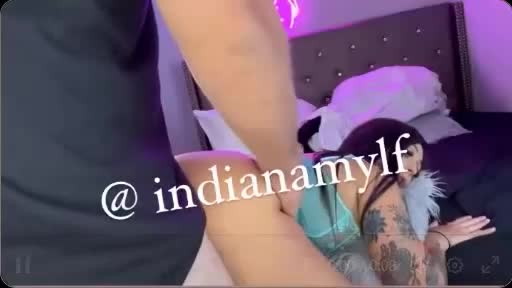 Indiana Mylf new sextape Onlyfans leaked!!! Doggystyle on bed so hot