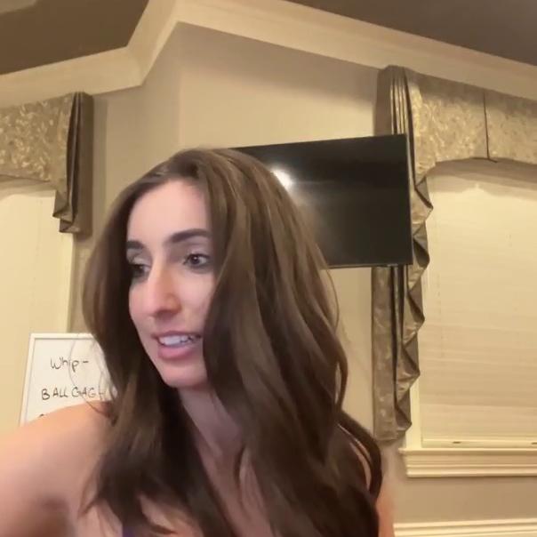 Christina Khalil Butt Plug Livestream January Onlyfans Video