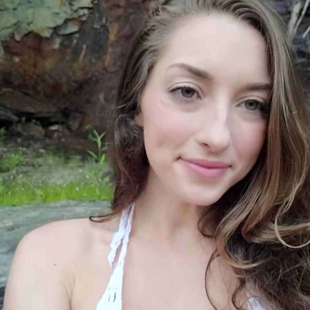 Abby Opel Nude White Knitted Bikini Onlyfans Video Leaked