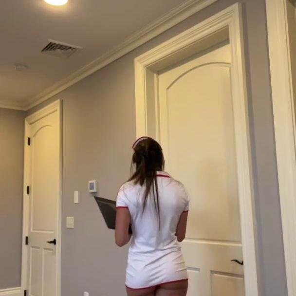 Christina Khalil Naughty Nurse Roleplay Onlyfans Video Leaked