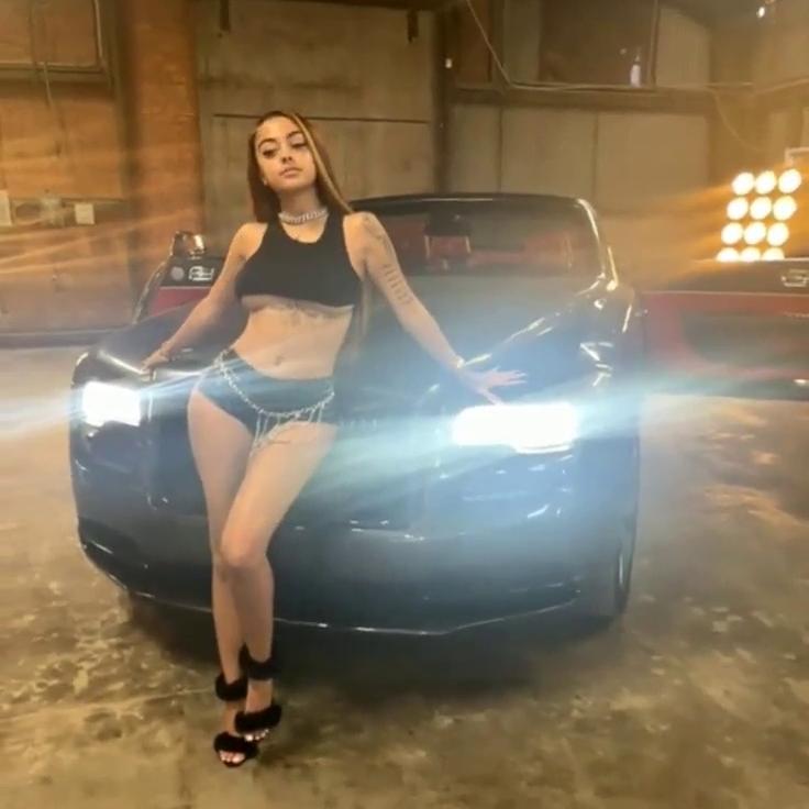 Malu Trevejo BTS Car Photoshoot Twerk Onlyfans Video Leaked