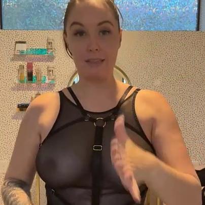 Meg Turney See-Thru Bodysuit Onlyfans Video Leaked