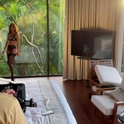 Yanet Garcia BTS Lingerie Photoshoot Onlyfans Video Leaked