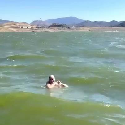 Kenzie Anne Nude Bath in River Video Leaked