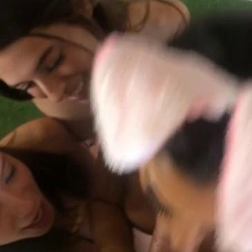 Youtuber Lena The Plug Riley Reid and other Easter Blowjob Video