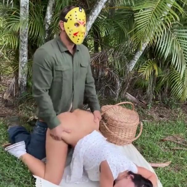 Emily Rinaudo Nude Outdoor Doggy Style Onlyfans Video Leaked